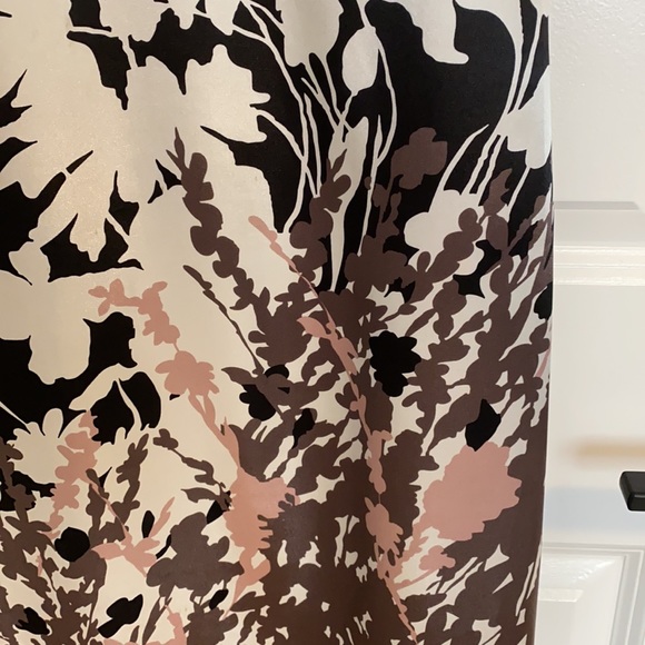 RW&Co. Black Patterned Slip Dress - Picture 4 of 6